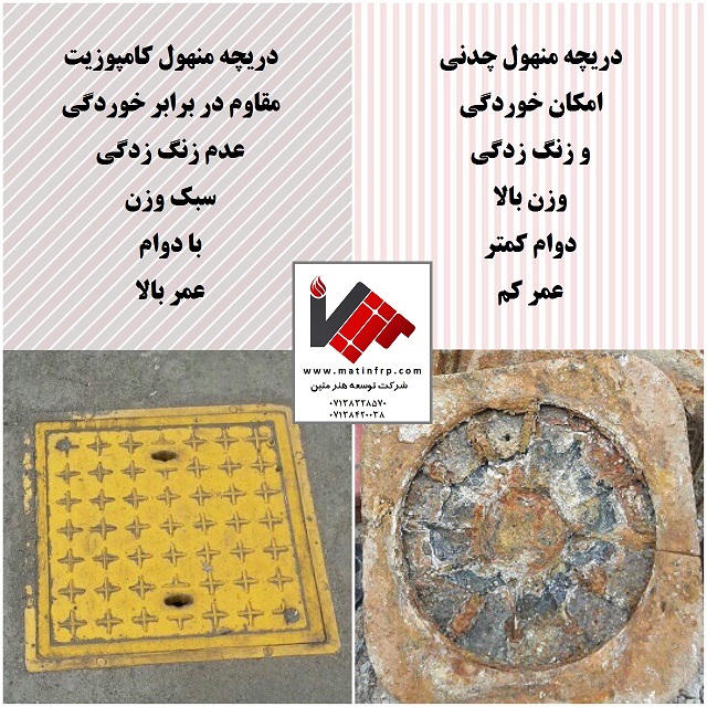 کامپوزیت،دریچه کامپوزیتی،دریچه منهول،دریچه منهول کامپوزیت،دریچه منهول کامپوزیتی،دریچه،دریچه گاز،دریچه آب و فاضلاب،دریچه شهرداری،دریچه کامپوزیت،درب حوضچه بازدید،