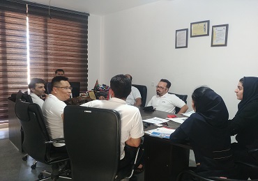 نشست فنی با حضور نماینده شرکت سوانکور